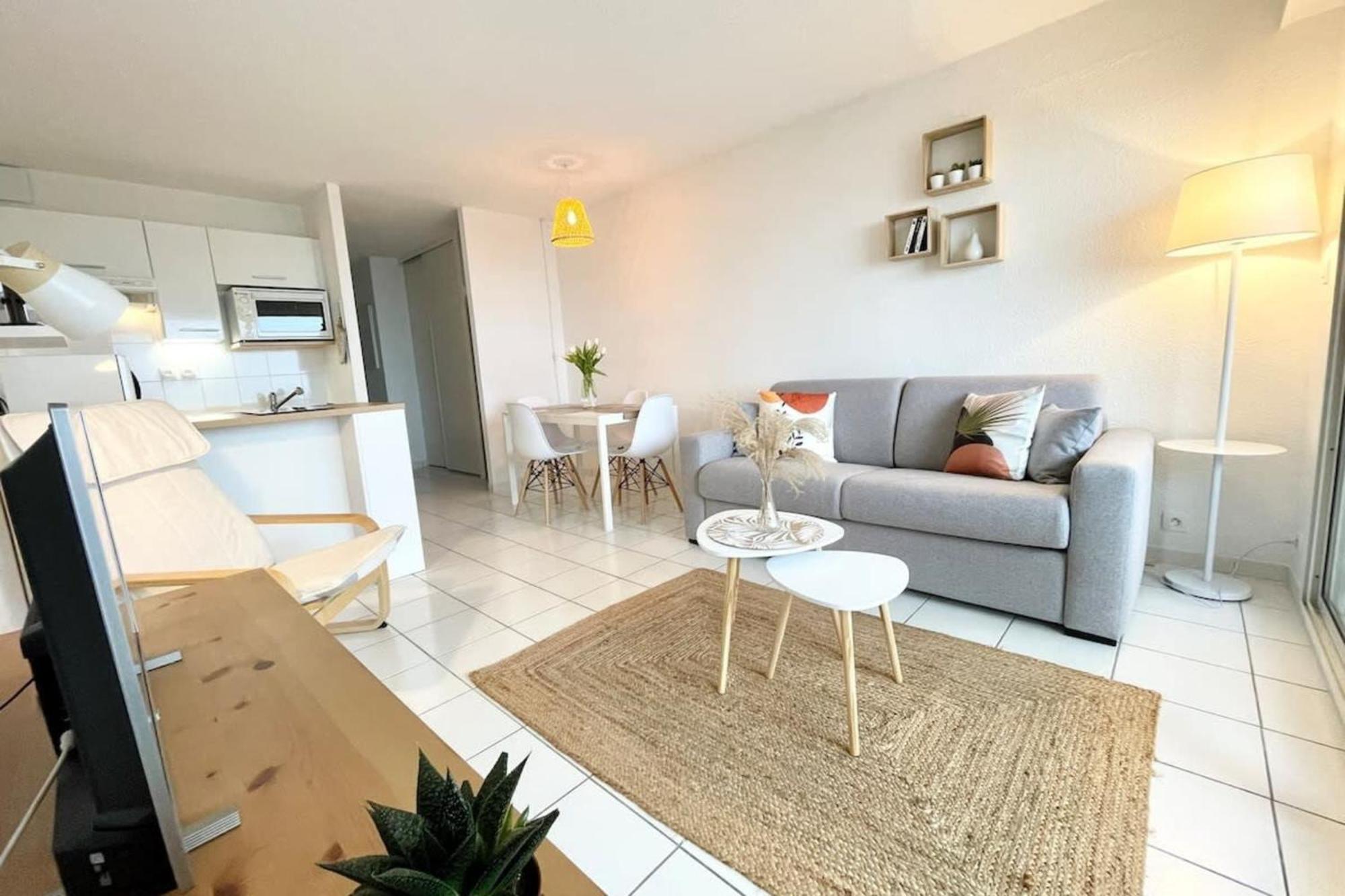 Splendide T2 Archi Cocooning Vue Mer 180 플뢰메르 외부 사진